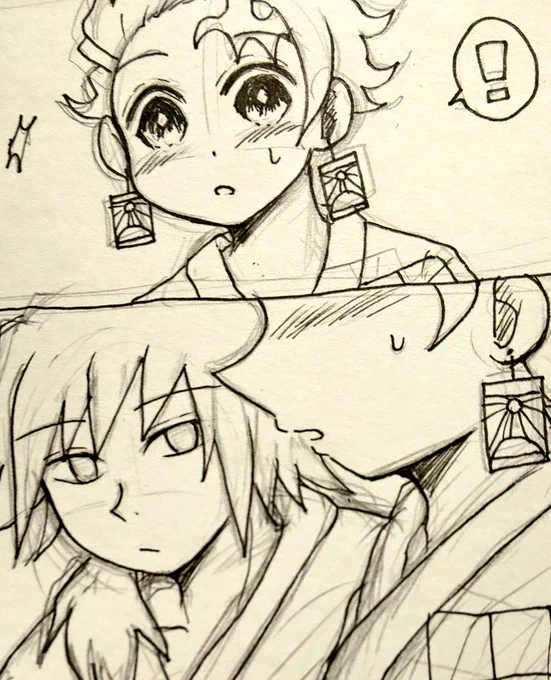 下書き終わってペン入れしてる義炭漫画。10Pだけどまたネームすら切らずにそのまま勢いで描いてるバカです。 