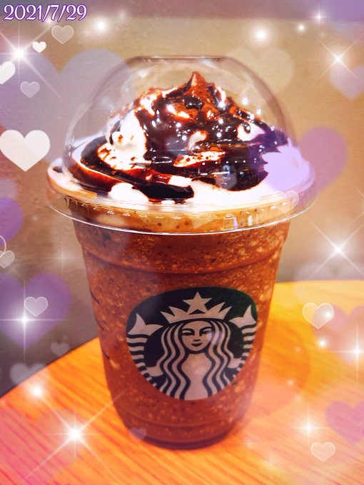 ダークモカチップフラペチーノのtwitterイラスト検索結果
