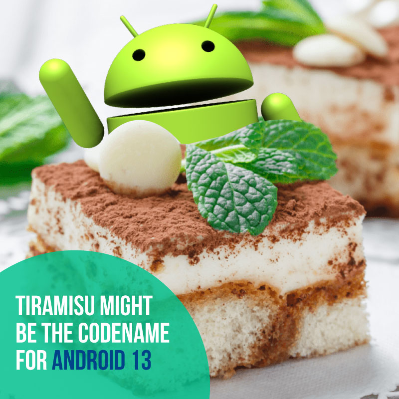 AppDevelopPros's tweet image. Android has a history of naming its versions on the names of the desserts like; Android 10 as Quince Tart, Android 11 as Red Velvet Cake, and Android 12 releasing this fall Snow Cone. 

#Android13 #androidversion #appdevelopers  #appdevelopmentservices #AppDevelopmentPros