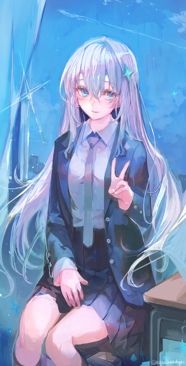「#今月描いた絵を晒そう
いつも見て頂いて誠に感謝です…!
少しだけオリジナル絵成」|ナガサワ トウゴのイラスト
