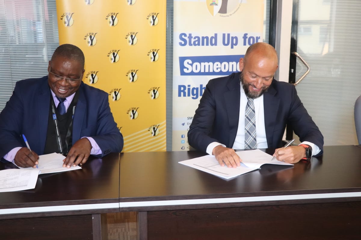 KNCHR &amp; the Royal Norwegian Embassy in Nairobi have renewed a partnership aimed at increasing the enjoyment of human rights and fundamental freedoms by all in Kenya. It shall run from 2021-2024;supporting the realization of priorities under KNCHR's Strategic Plan. <a href="/NorwayInKenya/">Norway in Kenya</a>