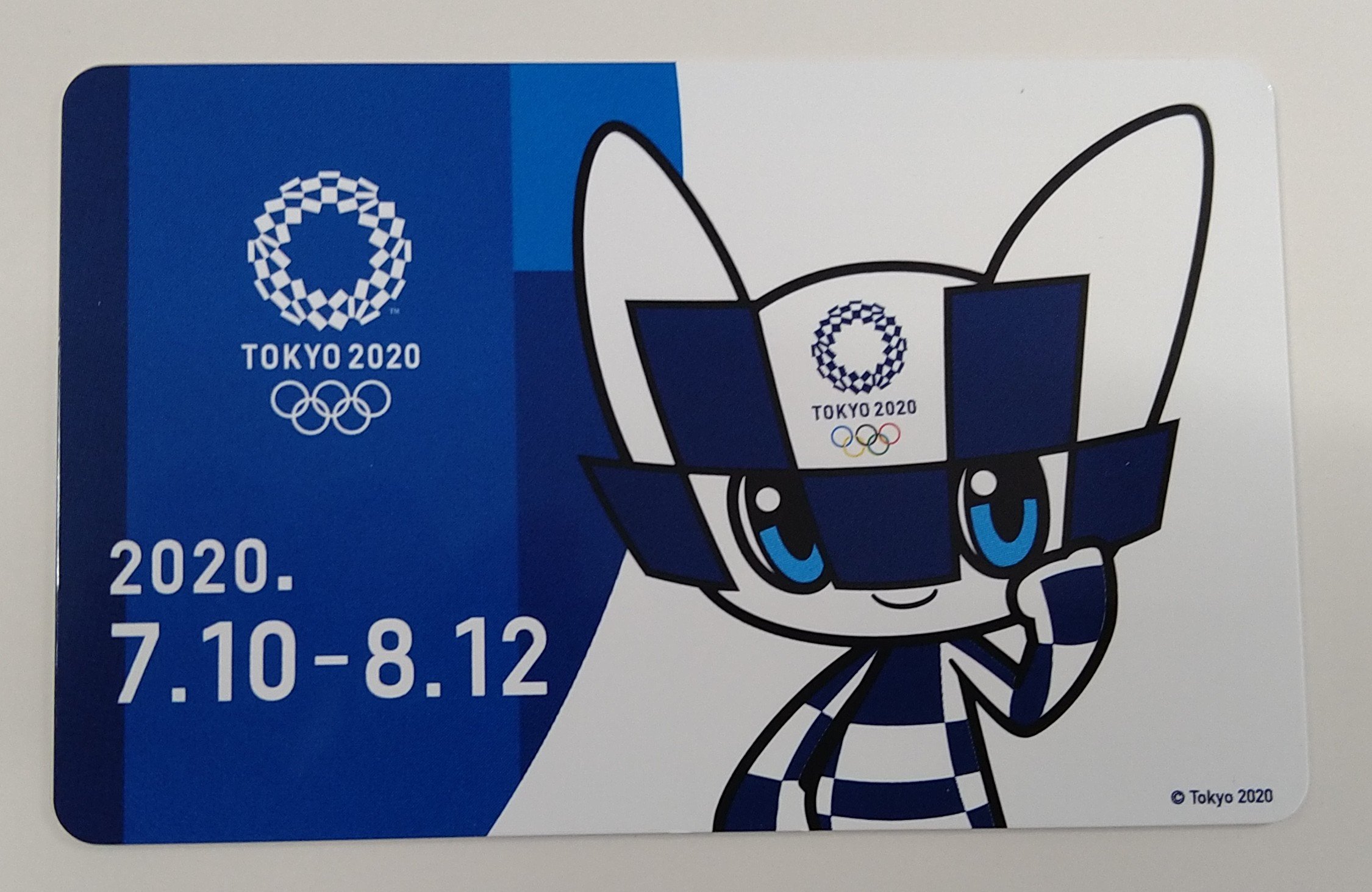 東京オリンピック 交通カード TOKYO2020 TPカード／利用案内付