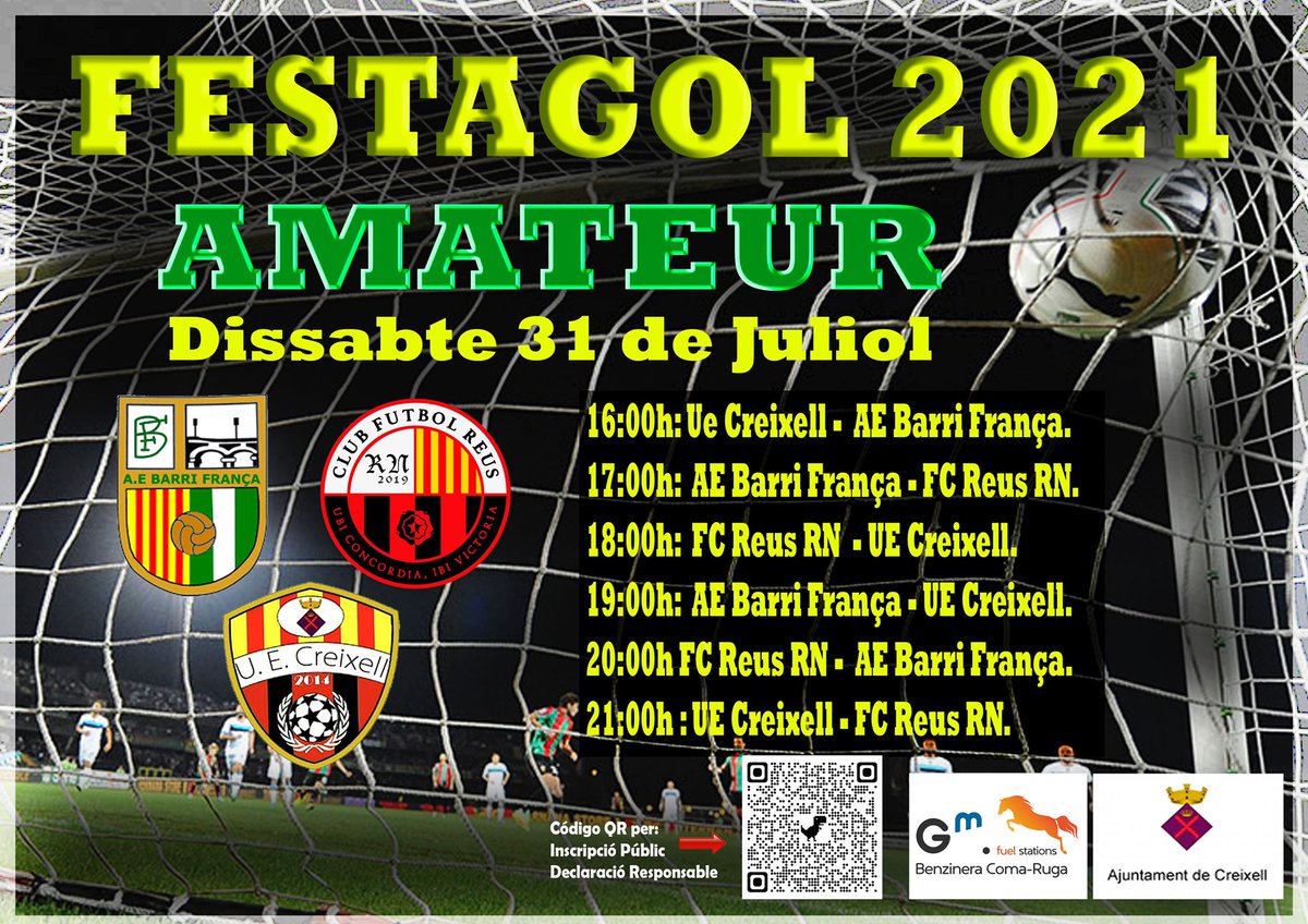 El dissabte dia 31 començem força 🔴⚫