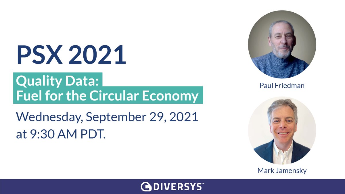 PSX is 2 months away, and we're already super excited!
If you're interested in learning about the importance of high-quality data for your programs or the industry in general - and how to get it - make sure to attend our session! 
#recyclingconference #PSX2021 #circulareconomy