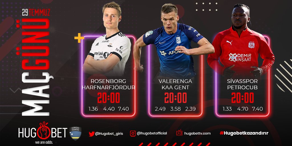 HugobetG's tweet photo. ⚽️Ligler yok maçlar yok demeyin bahisçiye her zaman maç var ! İşte günün mücadeleleri ! 

#hugobet #bahis #canlibahis https://t.co/H2imShG6m1