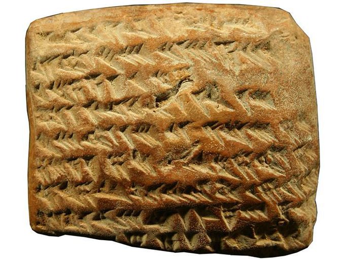 Rainmaker1973's tweet photo. Babylonians had a method for estimating the area under a curve by drawing a trapezoid underneath, a technique previously believed to have originated in 14th century Europe. This method allowed them to find the distance Jupiter had traveled in a given time https://t.co/HiRA2SJMod https://t.co/10Trmr5LwR