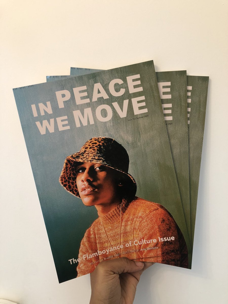 InPeaceWeMove's tweet image. ✨ New Magazine Edition Alert ✨

@bradleysalu stars on the cover of the latest edition, THE FLAMBOYANCE OF CULTURE, ISSUE 2, SUMMER 2021. 🌍

Order your copy here: inpeacewemove.com/shop

#BuyNow #Magazine #Editorial #PopularCulture #Culture #London

✨LIMITED STOCK ✨
