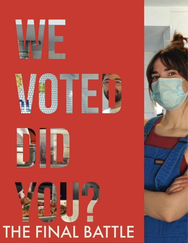 It's the final battle to conquer the pizza hearts of Mancunians. 

We know we're up against it, we know it's David vs Goliath 

Make your vote count and let's bring the pizza crown home 

Head over to <a href="/mcrconfidential/">Manchester Confidential</a> to vote, we love you guys ❤️❤️

#winners #bestpizzainmcr
