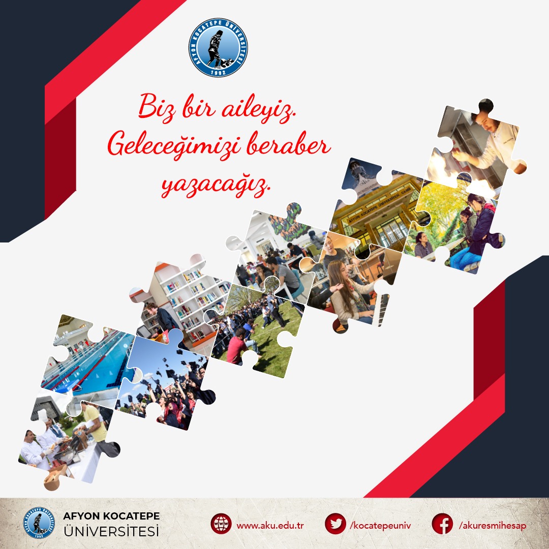Afyon Kocatepe Üniversitesi (@kocatepeuniv) on Twitter photo Biz bir aileyiz. Geleceğimizi beraber yazacağız.
aku.edu.tr/adaybilgi/
#AfyonKocatepeÜniversitesiSeniBekliyor #yks2021 #yks2021tayfa #ykssonucları #AfyonKocatepeÜniversitesi
<a href="/Karakas1969/">Mehmet Karakaş</a> <a href="/MuratPekerAKU/">Murat Peker</a> <a href="/suaybemmi/">Suayip Ozdemir</a> <a href="/Yilmazyalcin48/">Yılmaz Yalçın</a> Biz bir aileyiz. Geleceğimizi beraber yazacağız.
aku.edu.tr/adaybilgi/
#AfyonKocatepeÜniversitesiSeniBekliyor #yks2021 #yks2021tayfa #ykssonucları #AfyonKocatepeÜniversitesi
<a href="/Karakas1969/">Mehmet Karakaş</a> <a href="/MuratPekerAKU/">Murat Peker</a> <a href="/suaybemmi/">Suayip Ozdemir</a> <a href="/Yilmazyalcin48/">Yılmaz Yalçın</a>