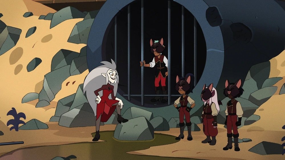 princeeric323's tweet photo. The Owl House Episode Recap Day 4
The BATTs known as "Bards Against the Throne", a rebel cell that intends to free wild witches who don't forced to enter or join the coven.
#TheOwlHouse #EdasRequiem #Season2 #EpisodeRecap #BATTs #RebelThursday https://t.co/xVeO3iBJ16