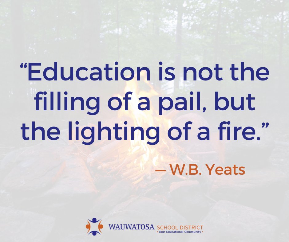 Through a great education, we gain an understanding of the world around us so that we can use our knowledge to make a positive impact. 💡