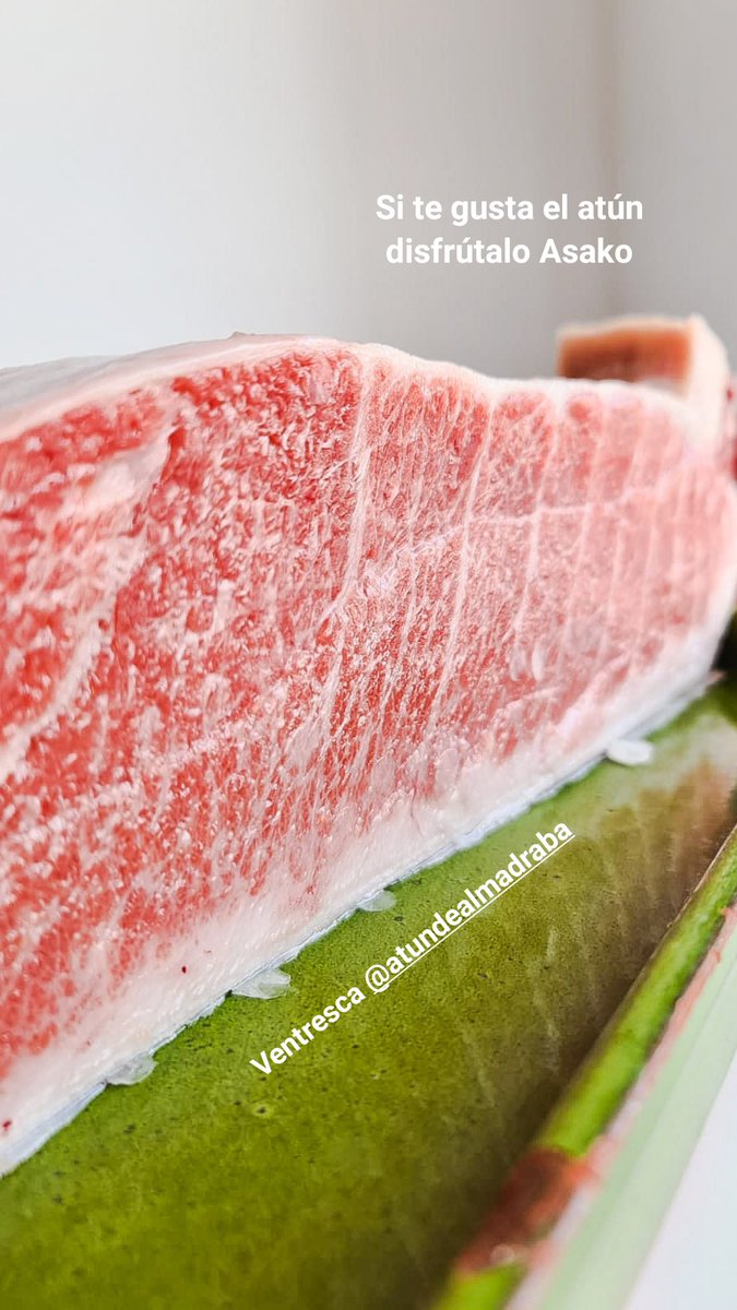 Si te gusta el #atunrojo disfrútalo Asako 
Abrimos todos los días excepto lunes noche y martes todo el día.
#sushi #cocinafusion #terraza #delivery #takeaway #atundealmadraba #verano2021  #nuevanormalidad #sushilovers #SushiAdictos  #sushidelivery #Asakofeelfood