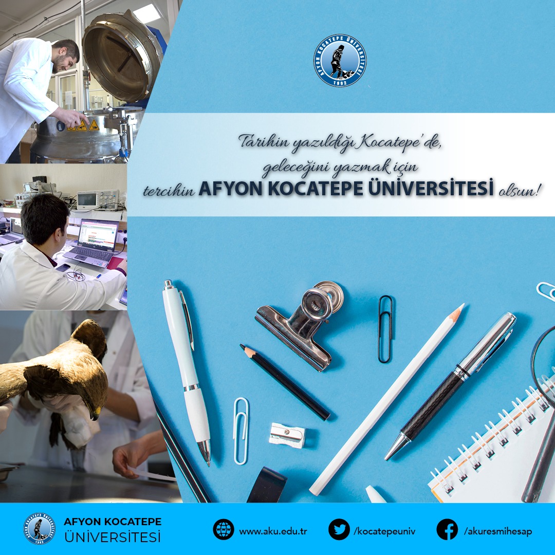 Afyon Kocatepe Üniversitesi (@kocatepeuniv) on Twitter photo Tarihin yazıldığı Kocatepe'de geleceğini yazmak için tercihin Afyon Kocatepe Üniversitesi olsun.
aku.edu.tr/adaybilgi/
#AfyonKocatepeÜniversitesiSeniBekliyor #yks2021 #yks2021tayfa #ykssonucları #AfyonKocatepeÜniversitesi
<a href="/Karakas1969/">Mehmet Karakaş</a>  <a href="/MuratPekerAKU/">Murat Peker</a> <a href="/suaybemmi/">Suayip Ozdemir</a> <a href="/Yilmazyalcin48/">Yılmaz Yalçın</a> Tarihin yazıldığı Kocatepe'de geleceğini yazmak için tercihin Afyon Kocatepe Üniversitesi olsun.
aku.edu.tr/adaybilgi/
#AfyonKocatepeÜniversitesiSeniBekliyor #yks2021 #yks2021tayfa #ykssonucları #AfyonKocatepeÜniversitesi
<a href="/Karakas1969/">Mehmet Karakaş</a>  <a href="/MuratPekerAKU/">Murat Peker</a> <a href="/suaybemmi/">Suayip Ozdemir</a> <a href="/Yilmazyalcin48/">Yılmaz Yalçın</a>