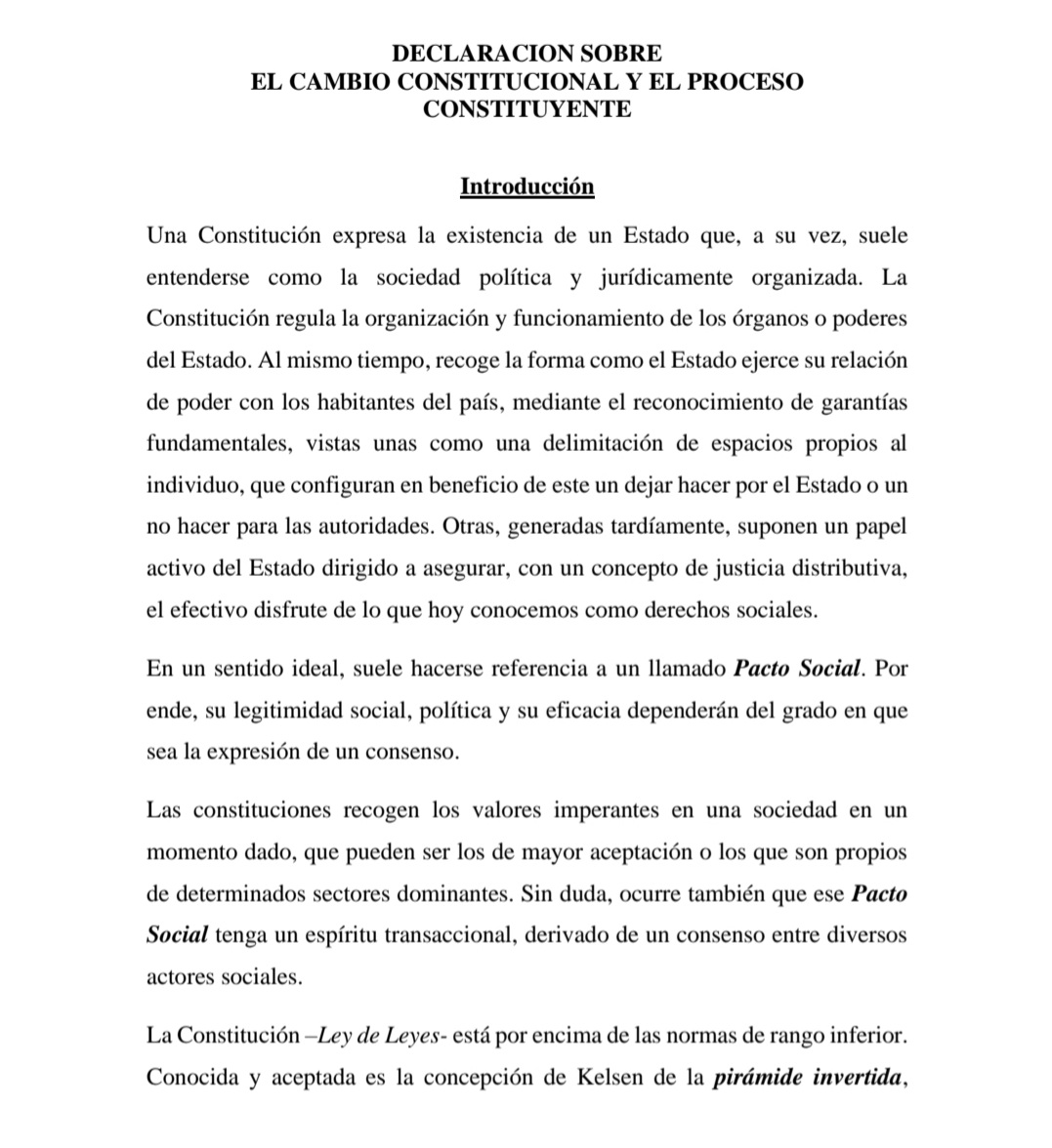 eflorescastro's tweet photo. El Consejo Académico de la Universidad de Panamá aprobó el documento denominado: "Declaración sobre el cambio constitucional y el proceso constituyente", que fue preparado por la comisión universitaria de Agenda Nacional de nuestra institución. https://t.co/OLXY10Npup