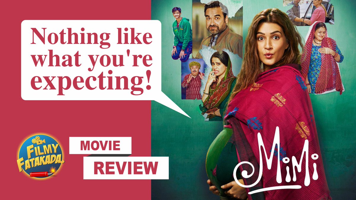 fatakada's tweet photo. #MimiReview  - #Review  #KritiSanon  #PankajTripathi #DineshVijan #LaxmanUtekar  #JioCinema &amp; #Netflix  #FilmyFatakada

Mimi #movie #Review In Gujarati By #MrugeshBhatt 

Video Link
https://t.co/rq2f7hCx2Z https://t.co/135353LyYA
