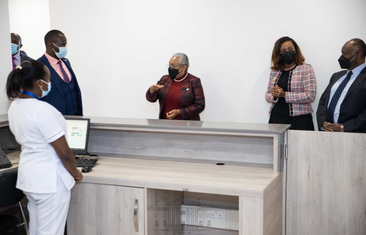 FirstLadyKenya's tweet photo. "Today, I commit to add my voice to raise awareness about mental health and to support the global collaborative campaign #TUFUNGUKE to encourage those voices that are silent to speak up and be heard. We can do this – together" ~ First Lady Margaret Kenyatta https://t.co/FmB8qLhOVI