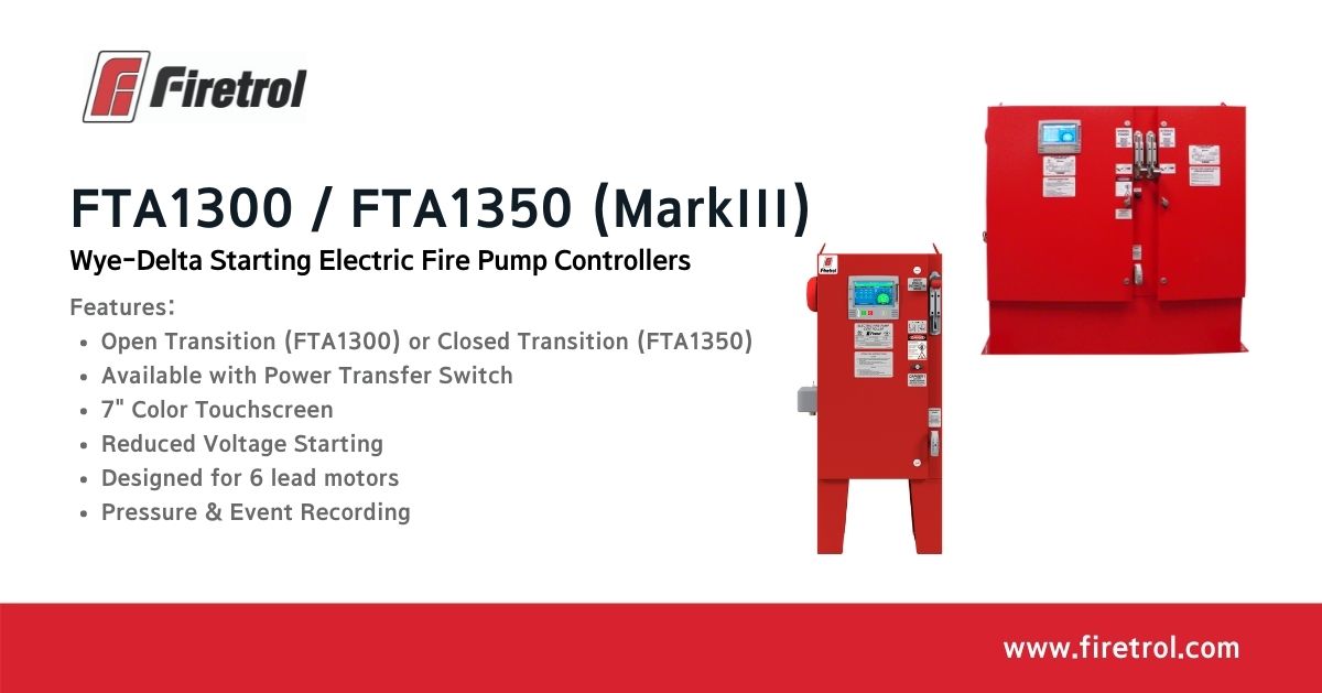 firetrolinc's tweet photo. Learn more about Firetrol's Wye-Delta Starting Electric Fire Pump Controllers on our website: https://t.co/OXIs6PBe8Q #Firetrol #firepumpcontrollers https://t.co/CEs0Fzj0z6