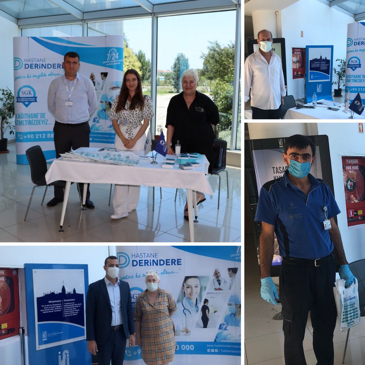 Hastane Derindere olarak İSKİ Genel Müdürlüğü'nde 27-28 Temmuz tarihlerinde bilgilendirme standımız ile vatandaşlarımızı bilgilendirdik ✨
