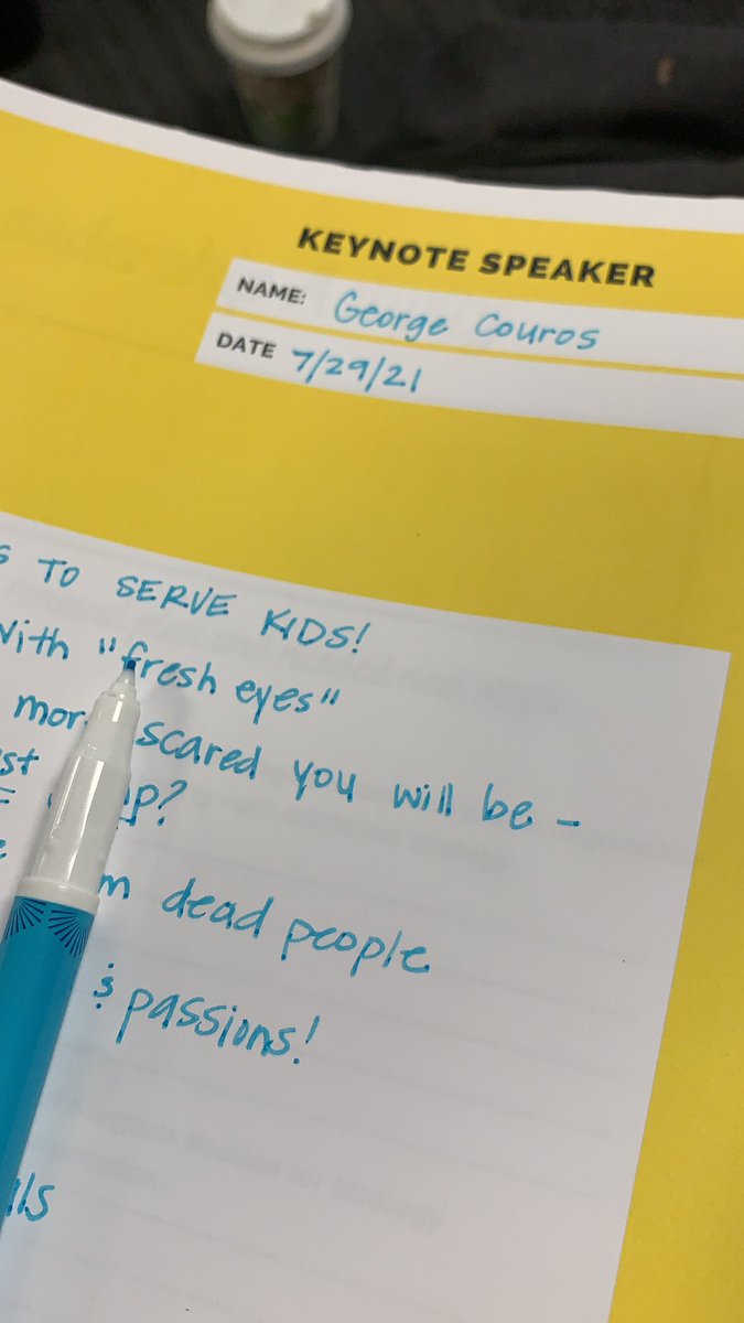 “Too often we holds our kids back on what we don’t know.” <a href="/gcouros/">George Couros</a> #WhatsNEXTRSS