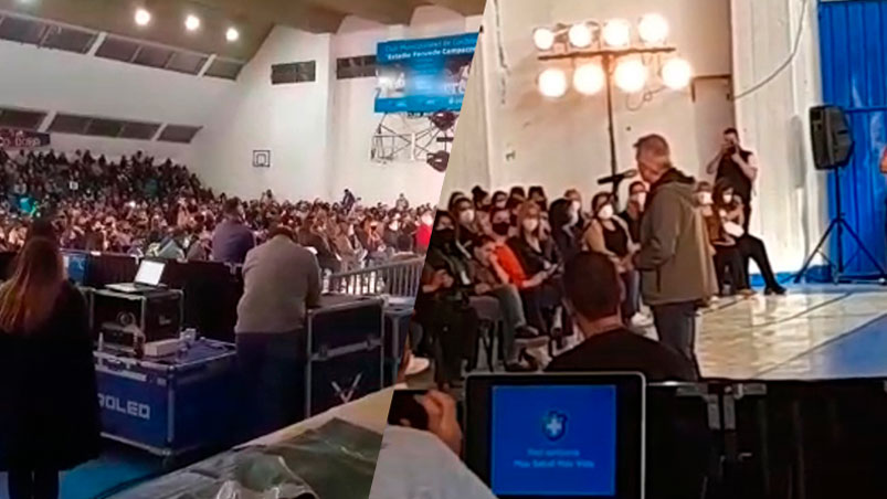 #ArribaCordoba | Escándalo: denuncian que para recibir subsidios municipales hay que presenciar actos de Llaryora. La información de <a href="/battaglino/">Roberto Battaglino</a> >> eldoce.tv/politica/escan…