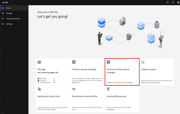 MoragHughson's tweet photo. With the #IBMMQ V9.2.3 Web Console, you can manage remote Queue Managers over a SVRCONN https://t.co/Y80cJOWk81 https://t.co/NUg9VCuykg