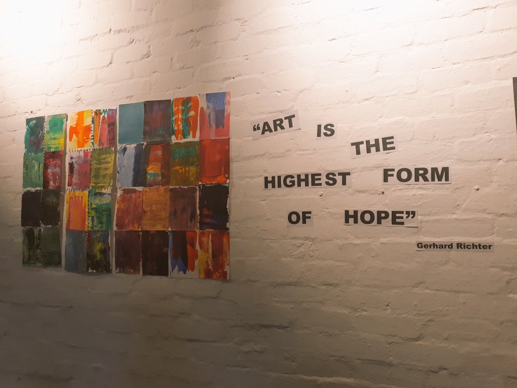 Had a lovely afternoon at the <a href="/impact_arts/">Impact Arts</a> Summer Showcase for their Cashback to the Future program. The young person I came along with has achieved so much in the past 4 weeks and it was amazing to see all the great work on display! 🎨🖼 #makeslinks #impactarts