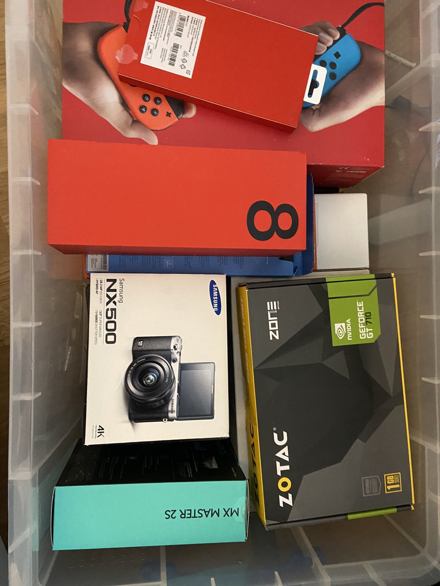 Who else keep all the boxes?