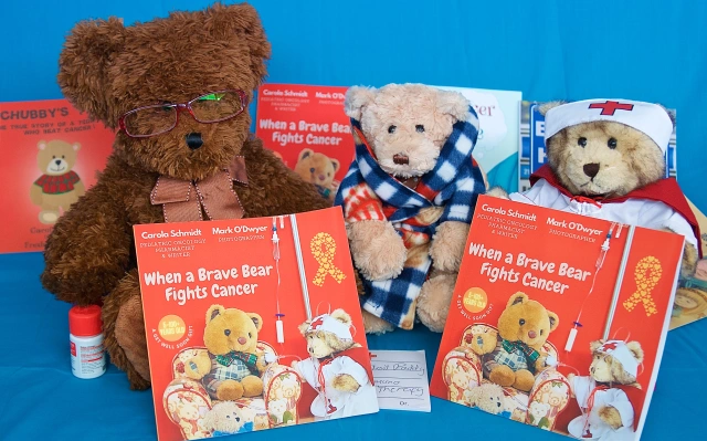 LSignedStories's tweet photo. When a Brave Bear Fight Cancer a heartwarming book by Carola Schmidt and Mark O'Dwyer. This book breaks down the complexities of cancer. The text and images are simple yet informative making them accessible to readers of all ages. 1/? #cancer #books #bear #thursdaymorning https://t.co/phInTVx5zb