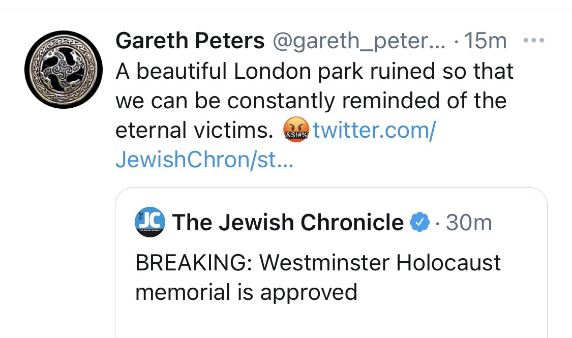 The responses to the prospect of a Holocaust Memorial being built in London demonstrate *exactly* why we need one.