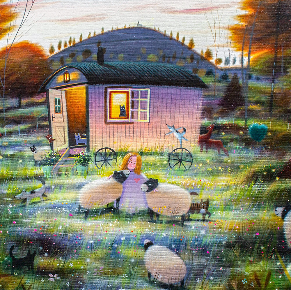 worldofryder's tweet photo. FOR SALE Brand new original painting
Close up view
'A Midsummer Nights Dream'
Medium: Oil On Canvas
Size: 30 inches x 30 inches
Framed Size: 38 inches by 38 inches
For sale at https://t.co/vfxlSNddbs
#artistryder #midsummernightsdream #landscapepainting #anonymouselishartist https://t.co/7UnJEwAn4q