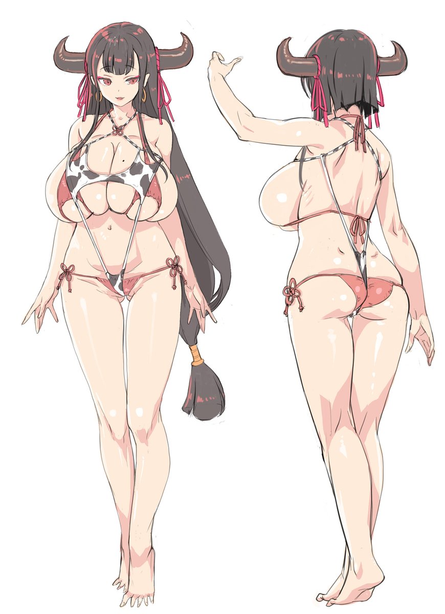 久々に描きおろしで軽く水着のてぃあちゃんらくがき追加しようと思ったけど水着案のみで時間切れ
自分的にしず姉(風冬しずね)なみにヘソまで届きそうなOPPIを描いても許される?娘なので描いてて楽しい
この水着で何か描いてみたいなあ
# 丑牡てぃあ 