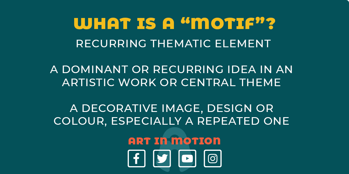 Creative_Hacker's tweet photo. What is a #motif? 
Time to build up your #Design #vocabulary.

#Art #CGI # https://t.co/yYcch96nIL