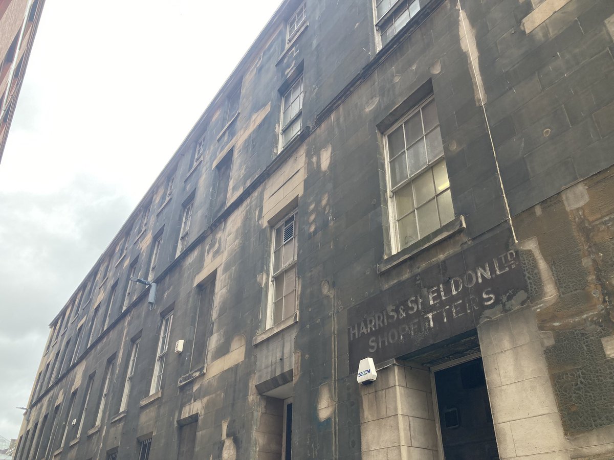 Do you have this one already @ghostsignsgla? In Springfield Ct, round the back of @PrincesSquare. #ghostsigns #ghostsignsgla #glasgowheritage