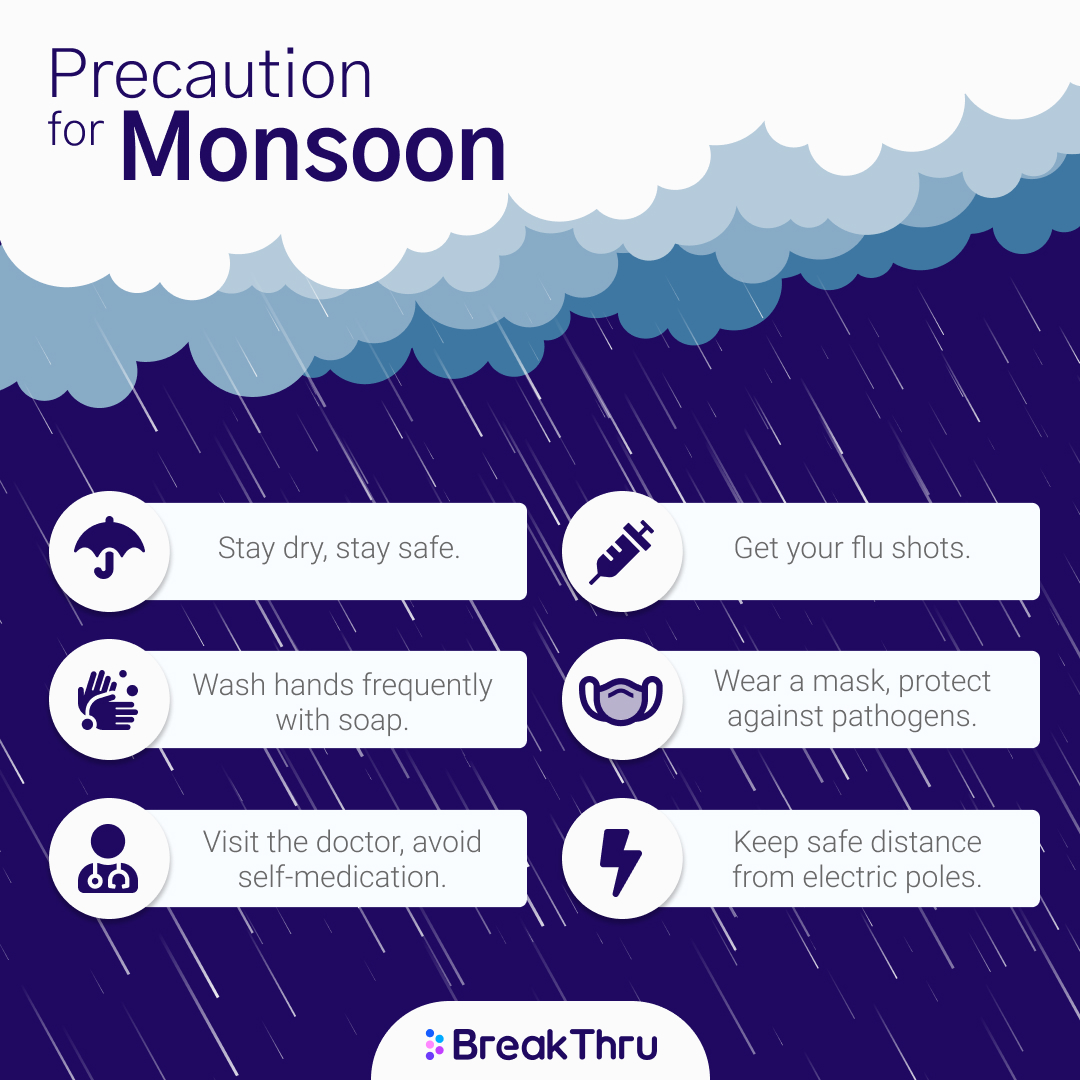 BreakThruPK's tweet photo. Who knew right that a virus and monsoon would have similar safety measures. #Breakthru #Mosnoon #monsoonseason #staysafe https://t.co/EsbFGFMfBy