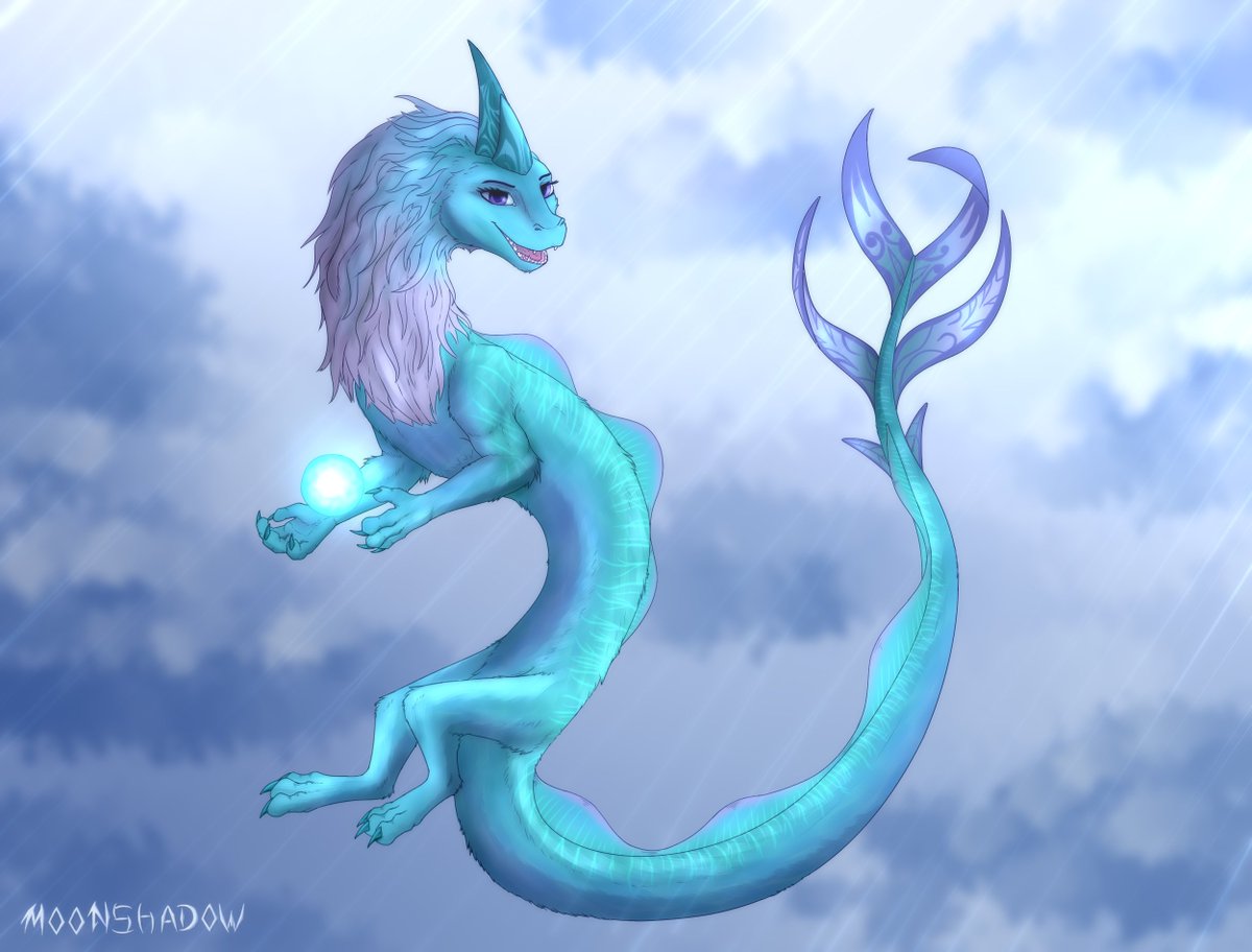 MoonShadowAsta1's tweet photo. #ArtistOnTwitter  #Dragon #dragoness #easterndragon #RayaAndTheLastDragon #fanart #fantasy 

Fan art with an inimitable Sisu. In my opinion, the brightest character decorating the entire cartoon and watching her was a pleasure. https://t.co/yTYP3vFmKl