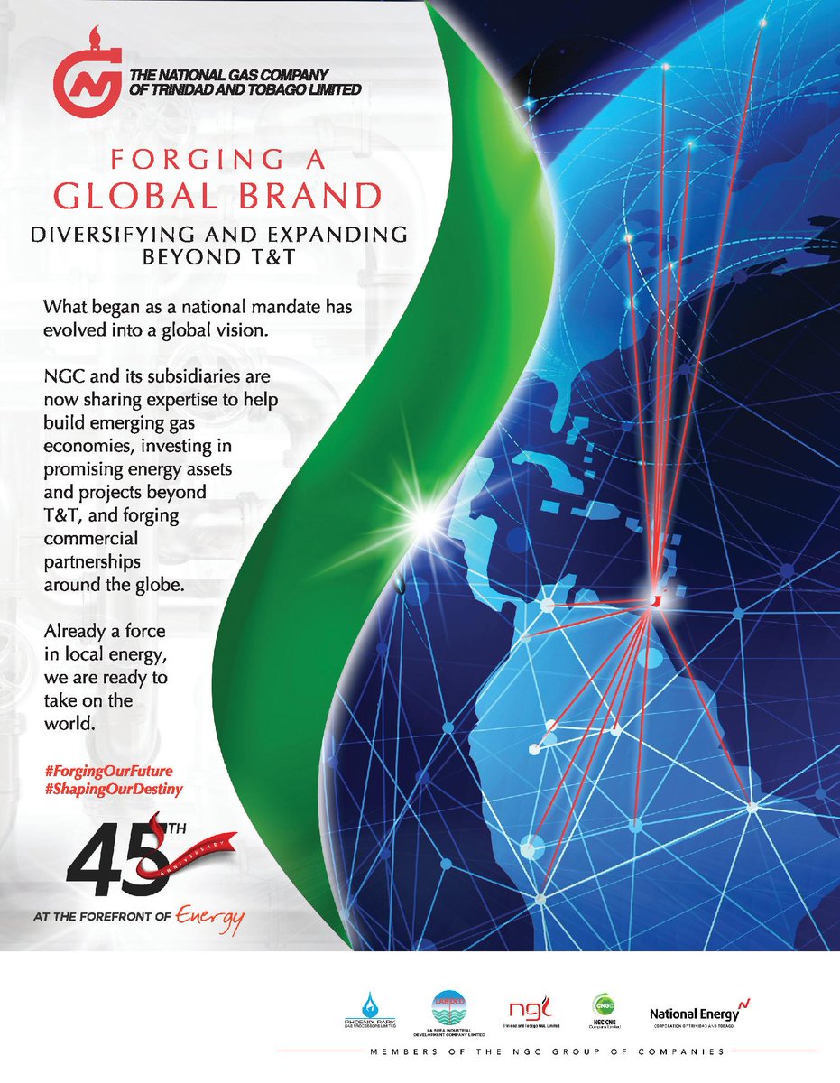 Forging A Global Brand...🌎 

#NGC #attheforefrontofenergy #shapingourdestiny #attheheartoftandt #forgingourfuture