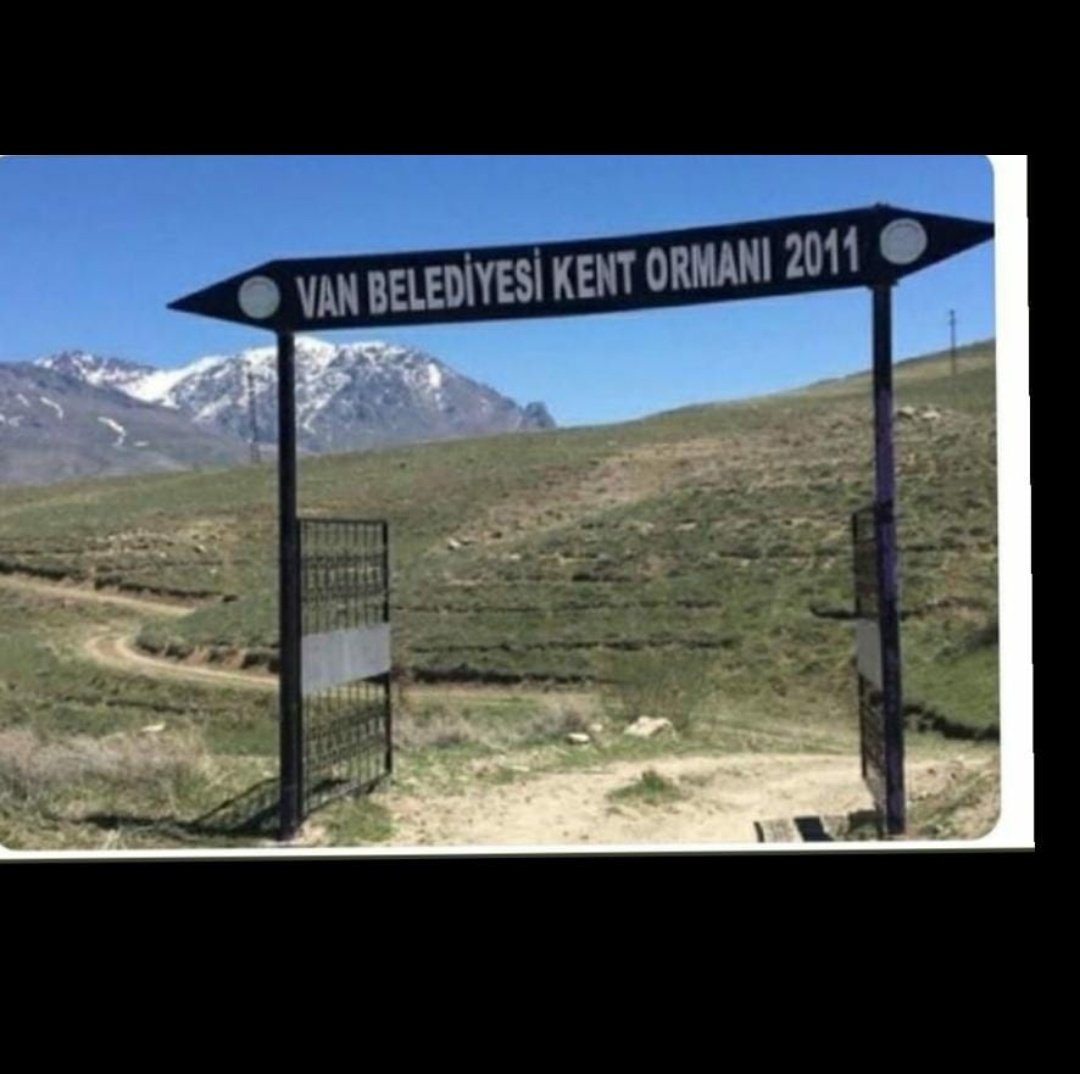 Van'ın balta girmemiş ormanı 😀🙂