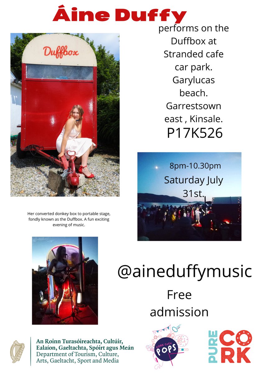 AineDuffymusic's tweet image. Going live this Saturday, big shout out to @DeptCulturelRL for it support #llpps