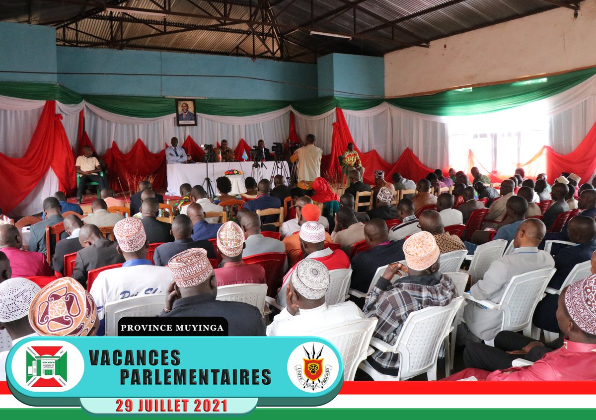 nshingamateka's tweet photo. 2/n Since #Burundi put #God forward by giving Him the 1st place in the fundamental law, He continues to bless Burundian people by opening up ways that were until then inaccessible, dixit Gelase Daniel #Ndabirabe. @MuyingaProvince | #ParliamentaryRecess https://t.co/8mRUIwz8XU