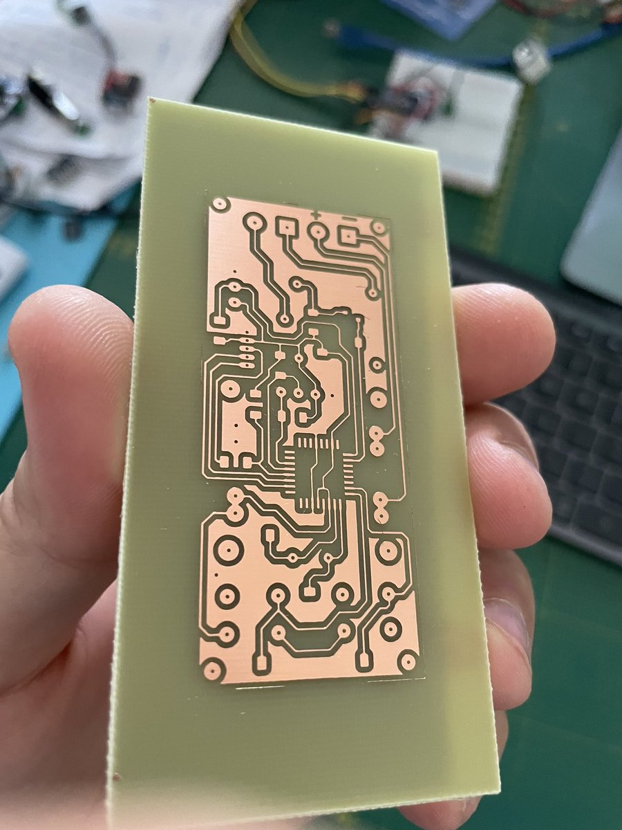 ASomesan's tweet image. Home PCB cooking #diypcb