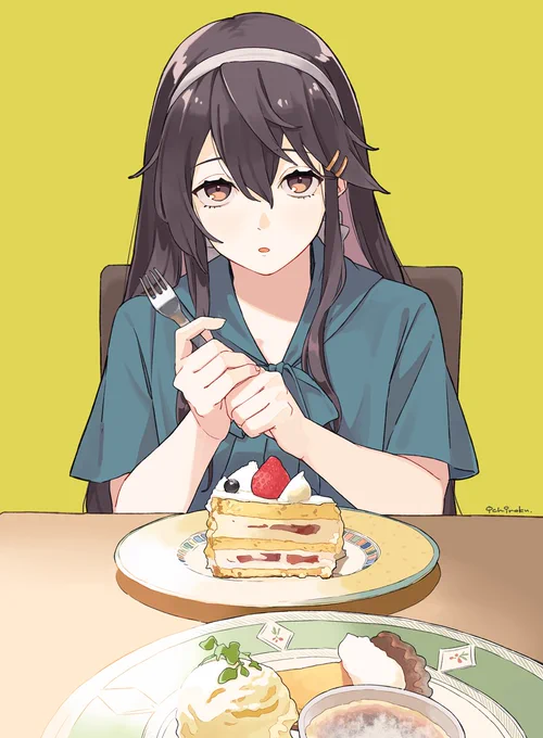 こっちのチーズケーキも良かったら食べて 