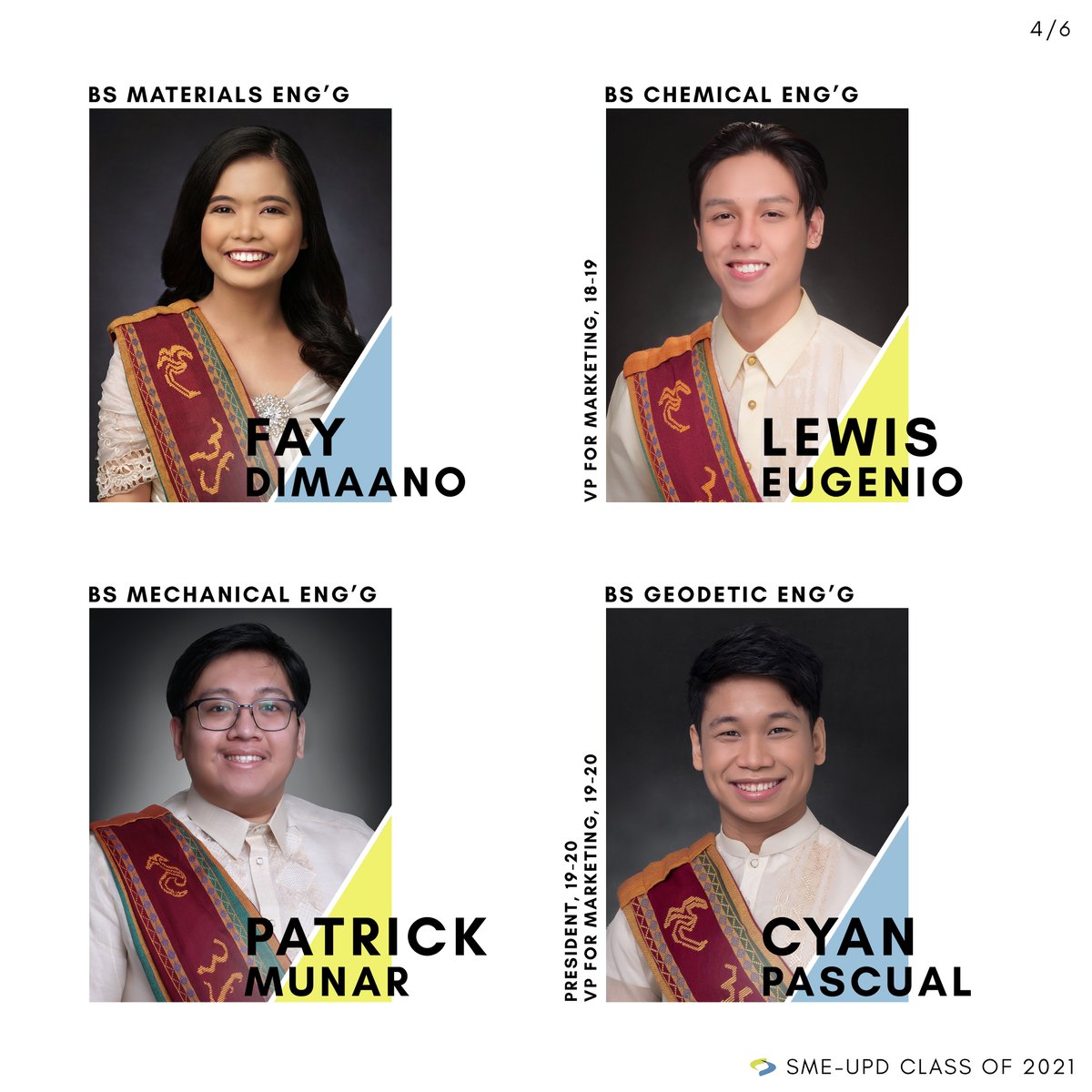 sme_upd's tweet photo. Padayon, SME graduates! We are proud of you! ✨

[2/2] https://t.co/w0OHe7a8G1