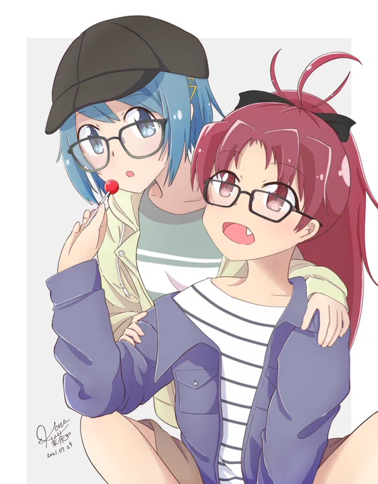 zoffコラボ👓杏さや
#魔法少女まどかマギカ 
