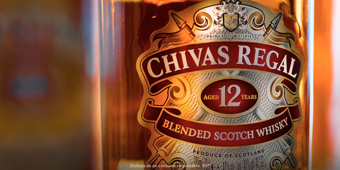 Nuestro blend más icónico, Chivas 12, no guarda ningún secreto... es el resultado de la mezcla de los mejores whiskys de malta y grano madurados durante al menos 12 años #ChivasRegal #SuccesIsABlend