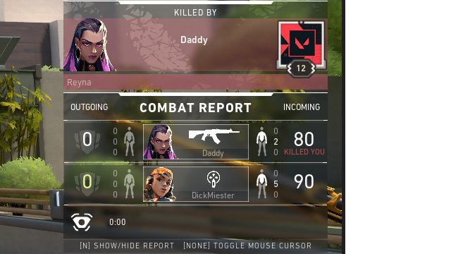 tmthomas14's tweet photo. @PlayVALORANT  you really need to work on your banning system.. this troll has been doing it for hrs and hasn't been banned.. throwing games in comp https://t.co/r4gLQwueNT