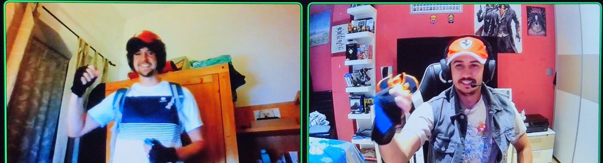 Nah tremendo Cosplay de los panas <a href="/flypao/">el Critian⚒️</a> y <a href="/Glassicoelmajo/">Andrés Jiménez</a>  mientras jugamos al <a href="/PokemonUnite/">Pokémon UNITE</a> 100% win rate