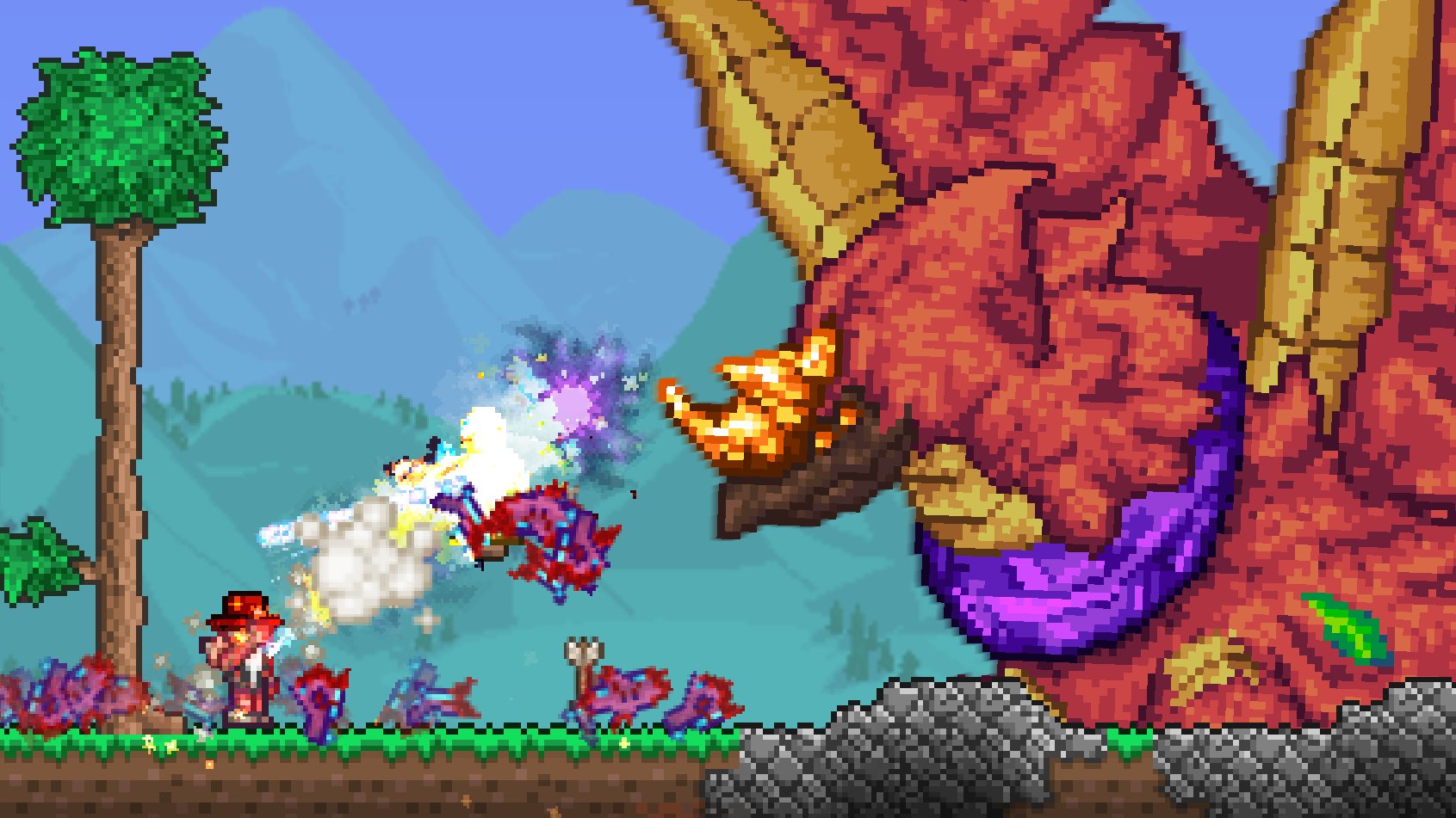 This Terraria Mod has 17 BOSSES 