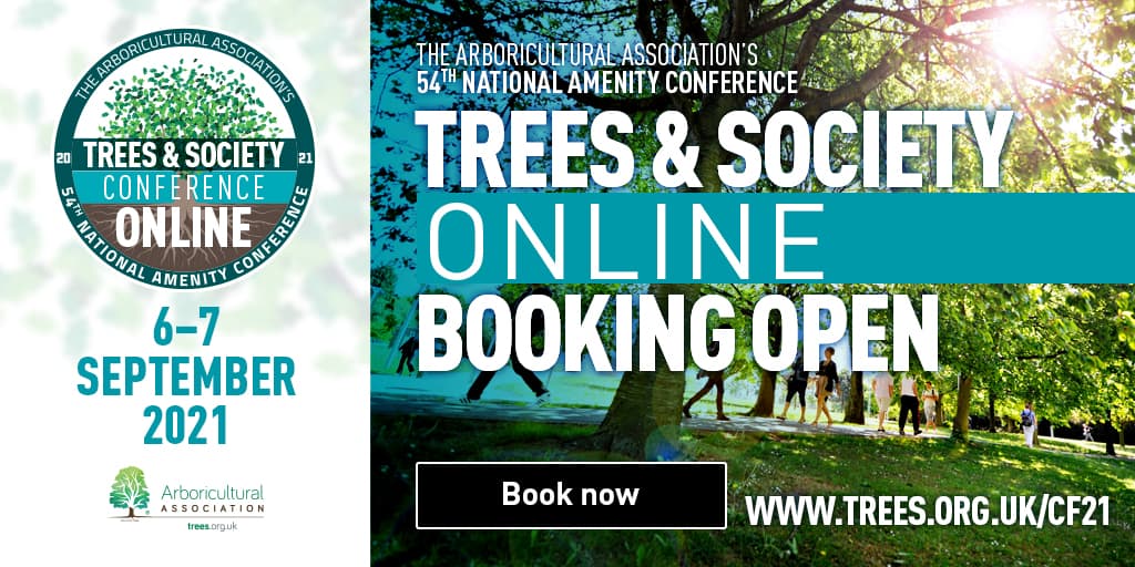 CONFERENCE TIMETABLE RELEASED!

You can now check out the schedule for this year's online amenity conference...

View the Trees &amp; Society conference timetable and book your place here: trees.org.uk/Amenity-Confer…