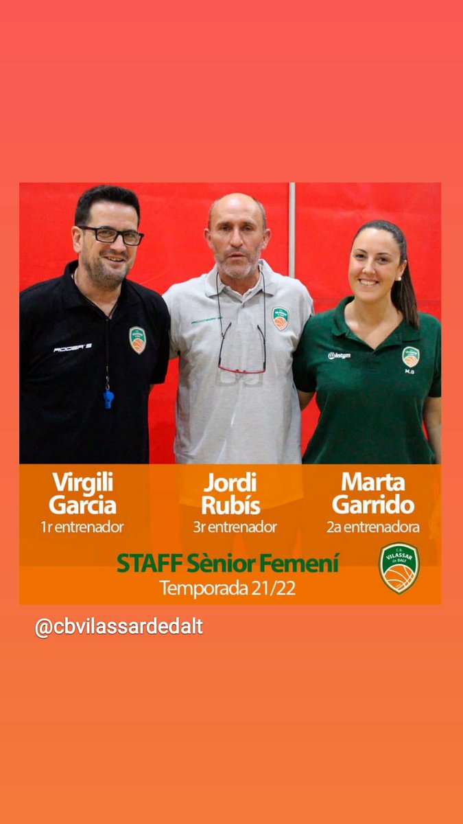 SÈNIOR FEMENÍ 2A CATALANA Temporada 21-22 💚🏀
<a href="/virgili_garcia/">ᐯIᖇGIᒪI GᗩᖇᑕIᗩ</a>

Som-hi equip 💪