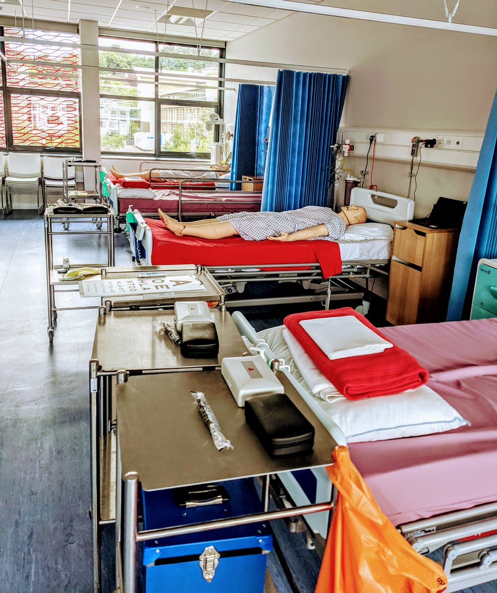 SAS_HWBNU's tweet photo. All set up for tomorrow's Physician Associate #simulation with both our #simman3G manikins. All moinitors updated and tested and consumables ready for the @BucksNewUni students. #technician #allinadayswork Now back to helping to set up our new #physiotherapy #learninglab https://t.co/XorcZcDvUN